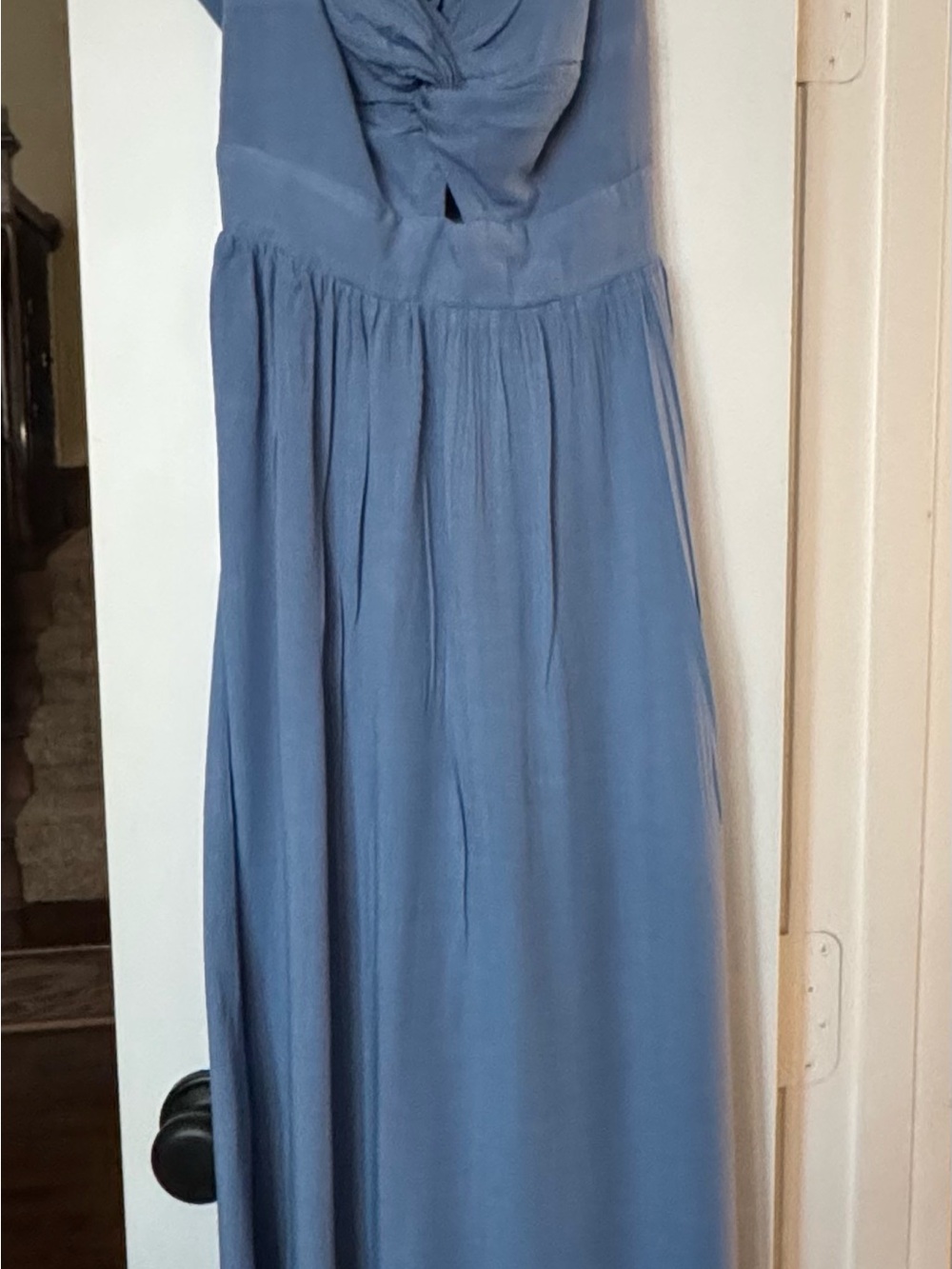 Women's Light Blue Maxi Skirt